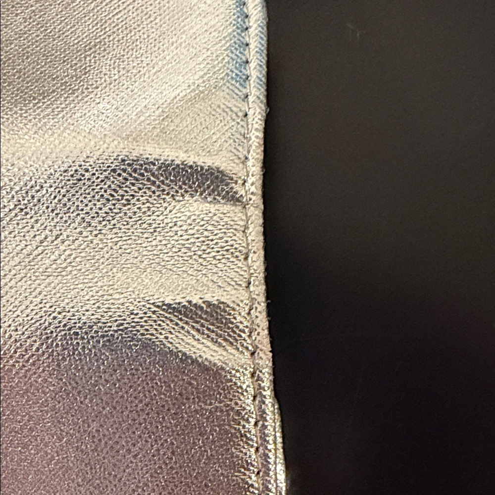 Zoppen SILVER metallic Travel Wallet w/RFID Protection, GUC, Space for Passport - Picture 9 of 11